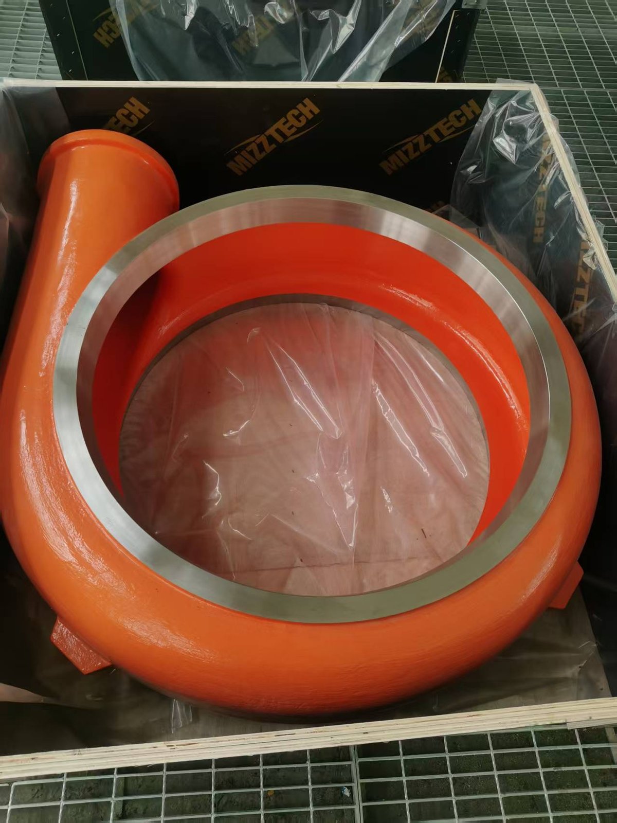 Polyurethane pump liner finished part