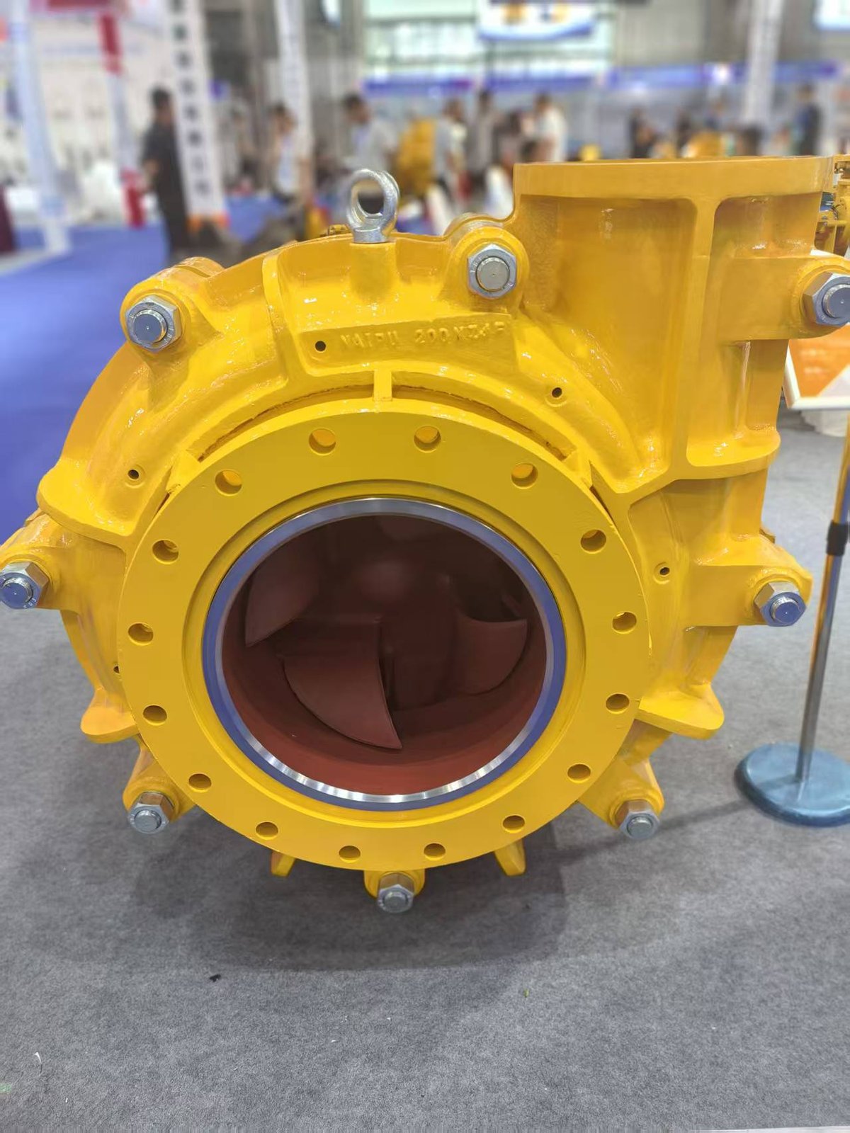 Heavy-duty slurry pump finished assembly
